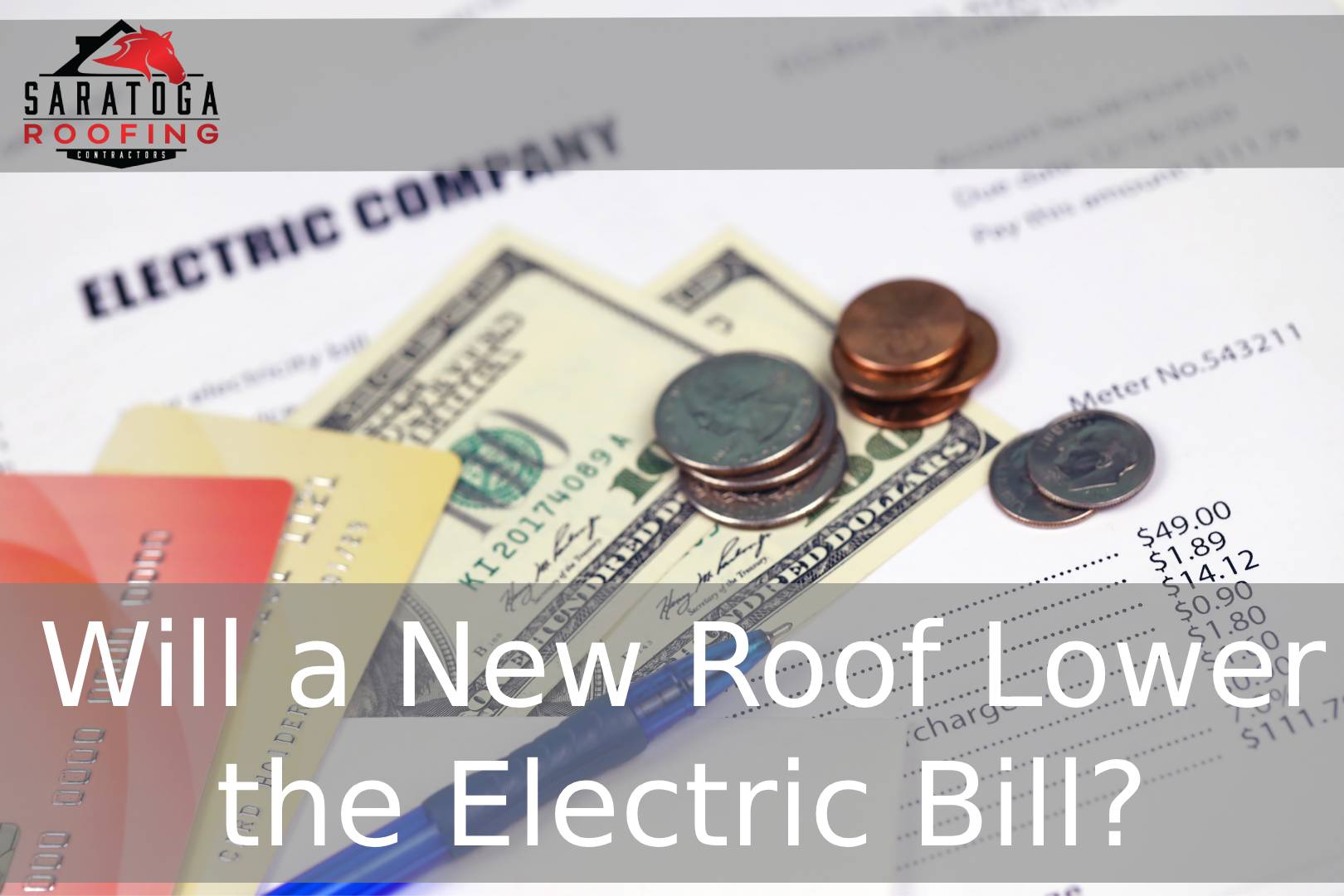 Will a new roof lower the electric bill