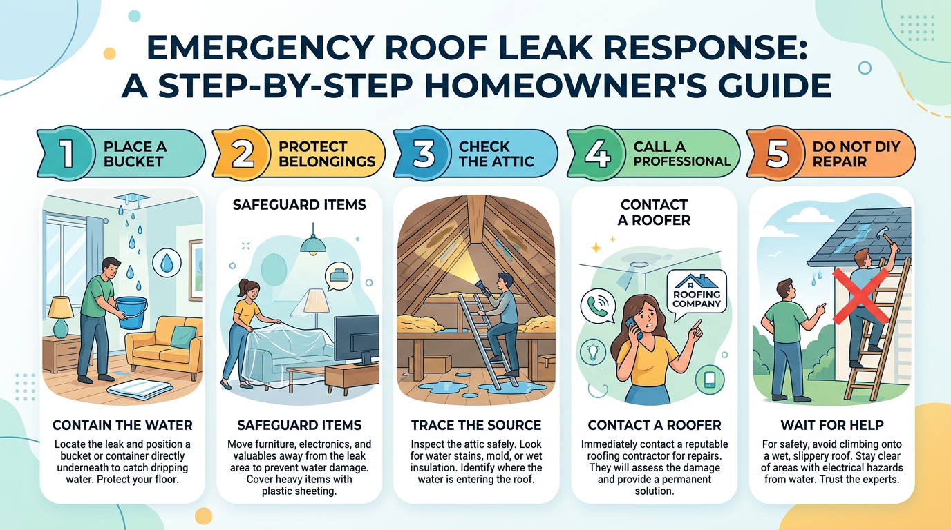 Roof Leak: Who Should You Call First?