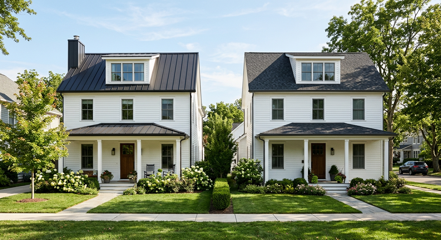 Metal vs Asphalt Roofing