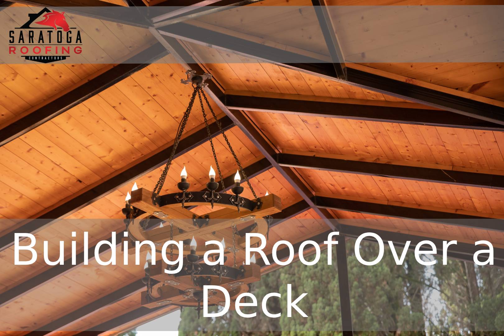 Building a Roof Over a Deck